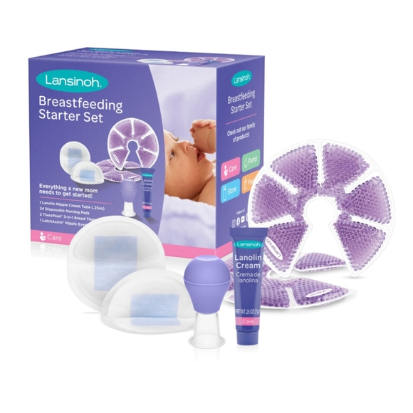Lansinoh Breastfeeding Starter Set New/Sealed. - Picture 2 of 10